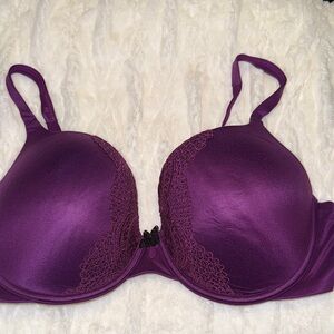 Victoria’s Secret Elegant Purple Lace Bra